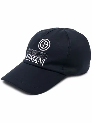 Embroidered-Logo Cap