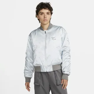 Nike Women's Air Bomber Jacket in Grey