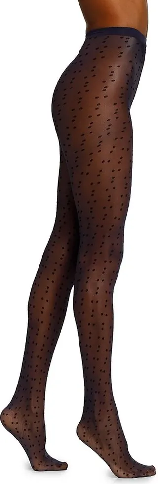 Sheer Polka Dots Tights