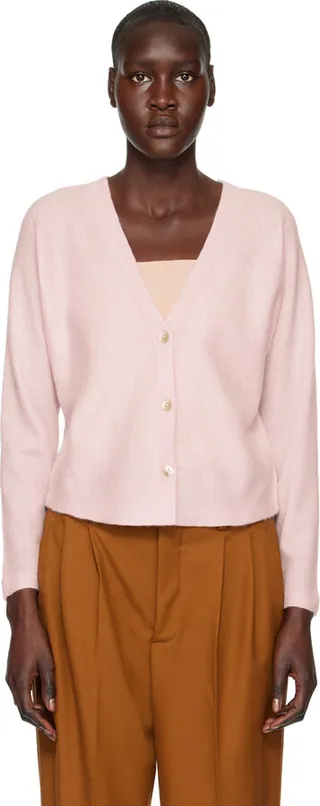 Vince Pink Dolman Cardigan