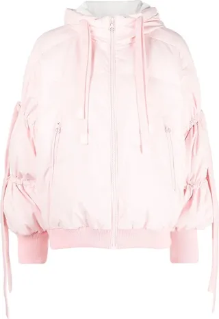 Drawstrings Hooded Jackets