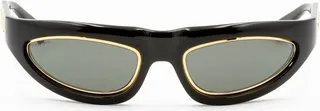 Gucci Eyewear Mask Frame Sunglasses
