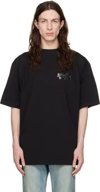 Balenciaga Black Gaffer T-Shirt