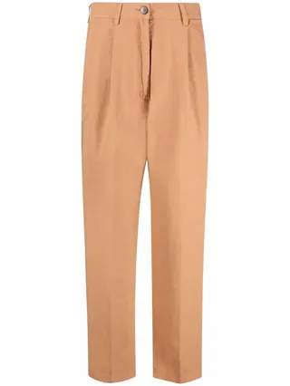 Straight-Leg Trousers