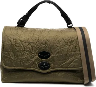 Postina crinkled-effect tote bag