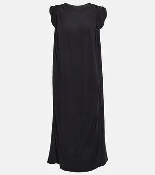 Cotton midi dress