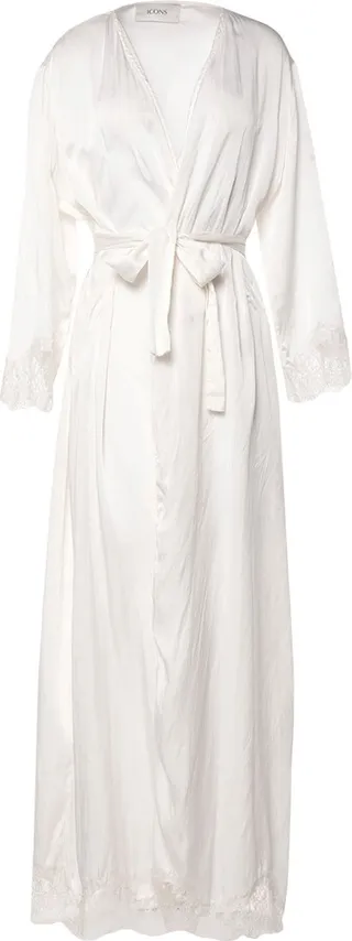 Dressing Gown Or Bathrobe White