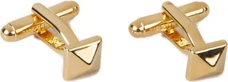Dsquared2 Logo Engraved T-Bar Fastened Cufflinks