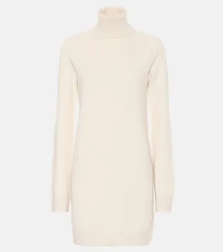 Dunster cashmere turtleneck dress