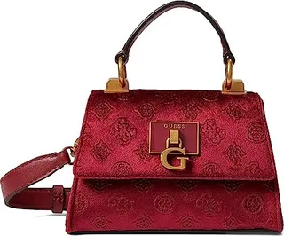 GUESS Stephi Micro Mini (Beet Red) Handbags