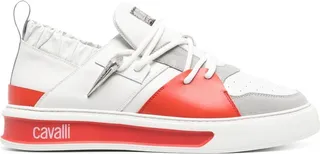 Panelled Low-Top Sneakers