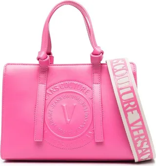 Logo-Embossed Tote Bag