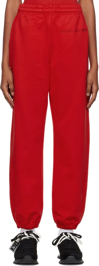 Marc Jacobs Red 'The Sweatpants' Lounge Pants
