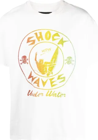 graphic-print short-sleeved T-shirt