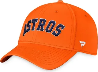 Men's Fanatics Branded Orange Houston Astros Cooperstown Core Flex Hat