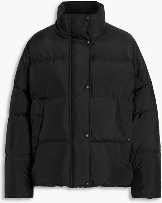 Alicia quilted shell down jacket