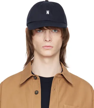 NORSE PROJECTS Navy Sports Cap