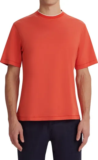 Tipped Crewneck T-Shirt