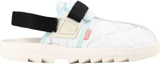 Beatnik Mules & Clogs White