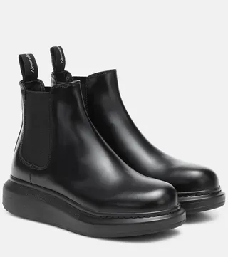 Leather Chelsea boots