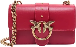 Pinko Chain Linked Love One Mini Crossbody Bag