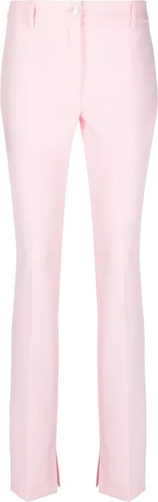 Slim-Cut Leg Trousers