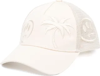 Palm Tree-Patch Trucker Hat