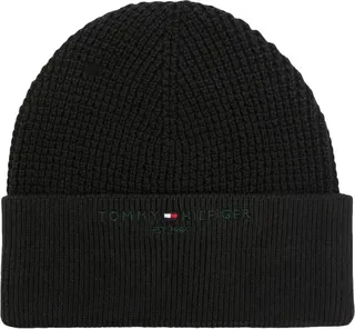 Embroidered-Logo Ribbed Beanie