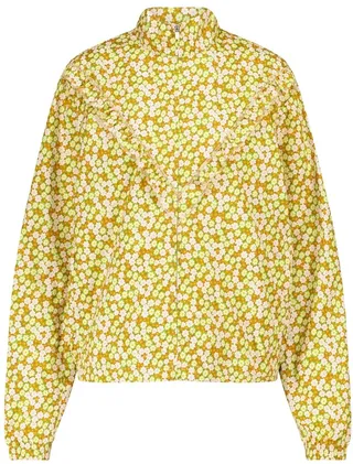 Floral track jacket