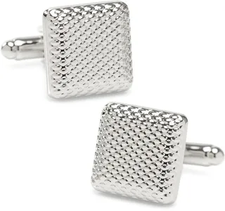 Textured Square Cuff Links