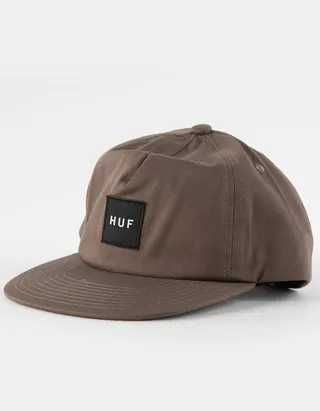 HUF Essentials Unstructured Box Snapback Hat