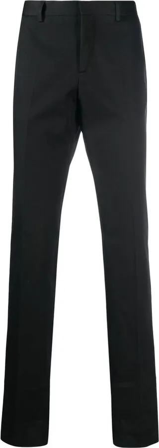 Straight-Leg Tailored Trousers