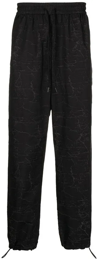 All-Over Logo Print Trousers