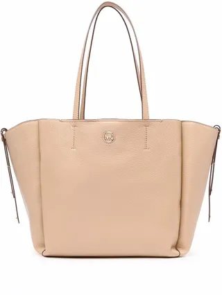 Freya logo plaque tote bag