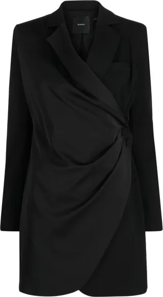 Gathered-Detail Minidress