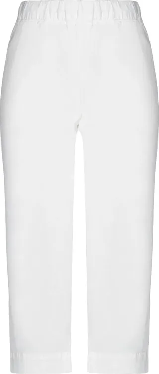 Cropped Pants White
