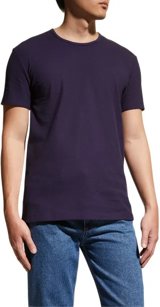 Men's Texture Crewneck T-Shirt