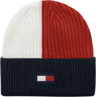 Tommy Hilfiger Men's Cold Weather Color-Blocked Knit Hat