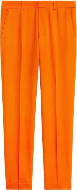Slim-Fit Tailored Trousers
