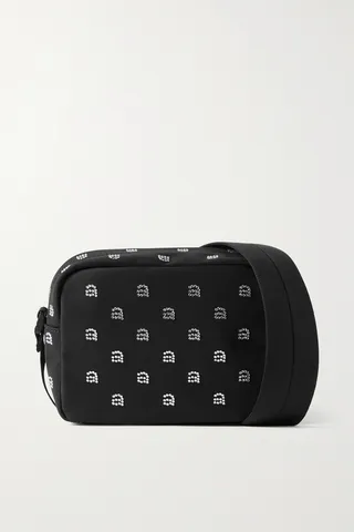 Alexander Wang - Wangsport Crystal-embellished Nylon Camera Bag - Black