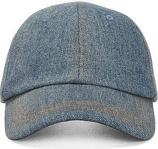 Acne Studios Carliy Denim Detroit Hat in Blue