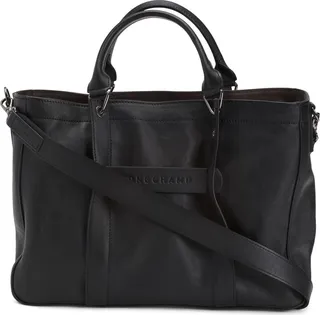Made In France Leather Le Pliage Medium Tote