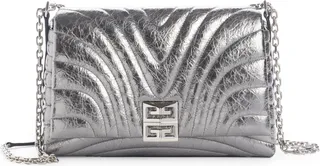 Medium 4G Quilted Metallic Leather Shoulder Bag