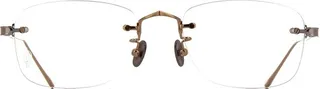 Cartier Rimless Rectangle Framed Glasses
