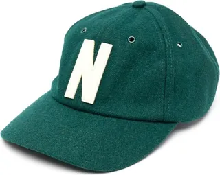 Monogram Patch-Detail Baseball Cap