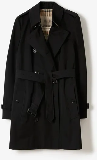 Burberry Short Chelsea Heritage Trench Coat Size: 02