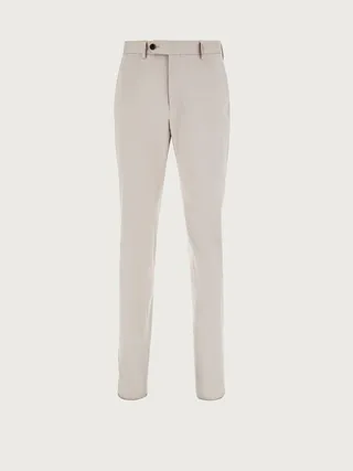 Ferragamo Men Chino White
