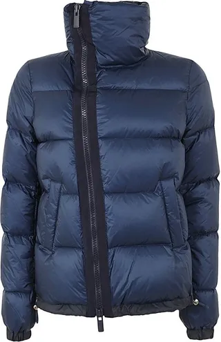 Sacai Zipped High-Neck Puffer Jacket