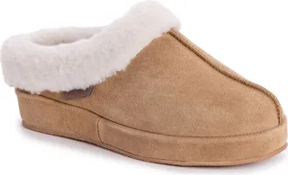 MUK LUKS Women's Serafine Clog -Camel 9