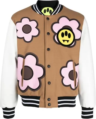 All-Over Logo Bomber Jacket